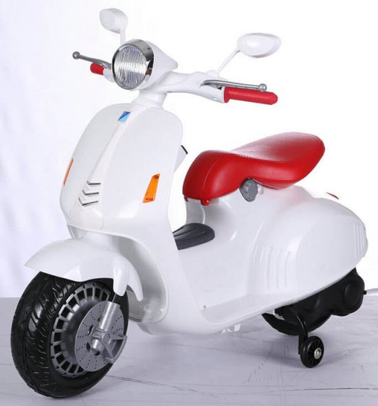 xe máy điện trẻ em Vespa cực sang chảnh cho bé 1