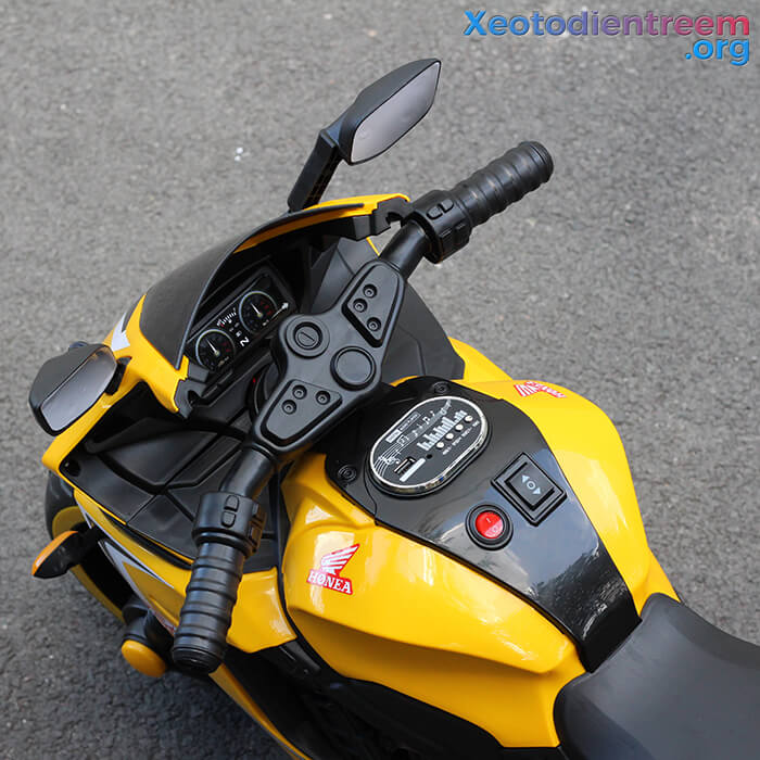 Xe mô tô điện trẻ em N518 3 bánh sáng đèn 15