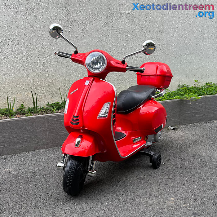 Xe máy Vespa chạy điện cho bé Q618 13