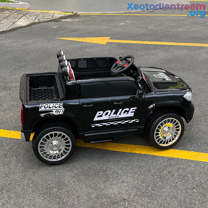 Xe ô tô cảnh sát chạy điện cho bé JM-7188 17