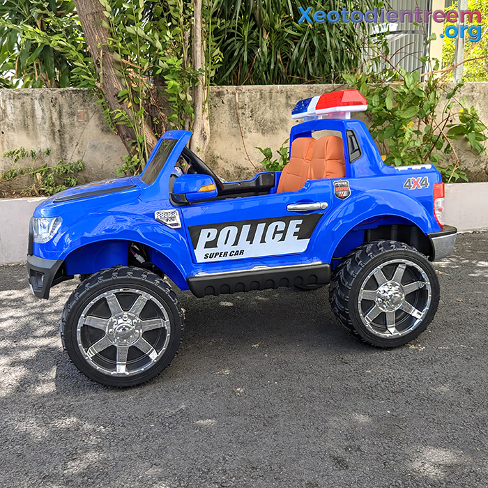Ô tô điện cảnh sát trẻ em YW-9588 10
